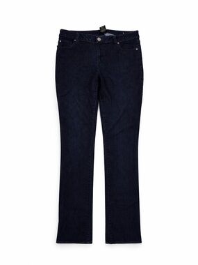 Ann Taylor LOFT curvy dark wash jeans sz 12